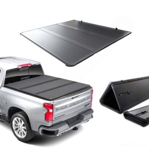 Cubierta Tapa Dura Trifold Silverado  2019 A 2026 Pickup