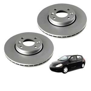 Set de Discos de Freno Delanteros Nissan Tiida 2009-2014