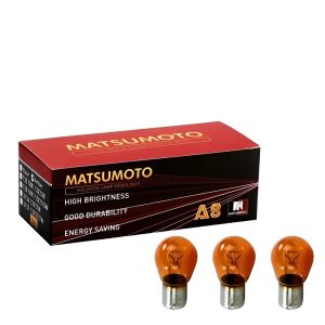 Pack Ampolletas 1016 Amber Halógenas Multifuncional Baz15d