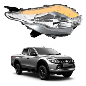 Óptico Derecho Fondo Cromado Mitsubishi L200 2016-2018