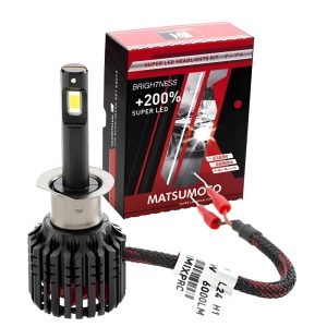 Kit Ampolletas Led Premium H1 6000lm L24