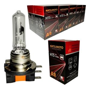 Pack Ampolletas H15 Halógenas Standard