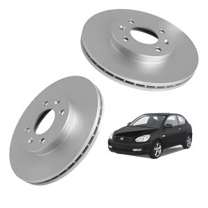Set Discos Delanteros Hyundai Accent 2006-2010
