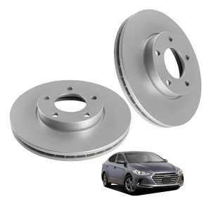 Set Disco Freno Delantero Hyundai Elantra 2018