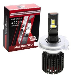Pack Ampolletas Led Premium H4 6000lm L24