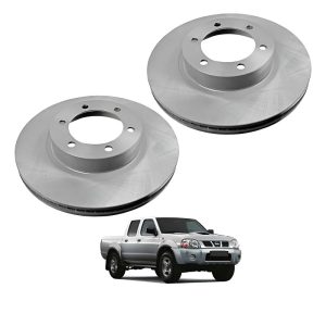 Set de Discos de Freno Delanteros Nissan Terrano Doble Cabina 2008