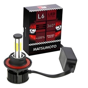 Kit Ampolletas H13 Led 360°