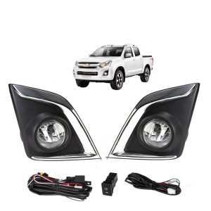 Kit Completo Neblineros Oem Cromados Dmax 2018 Al 2020